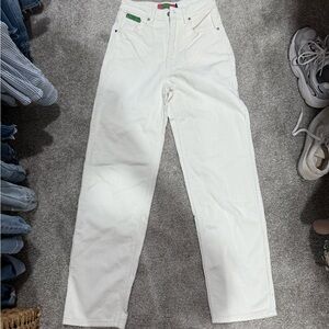 Empyre Tori Off-White Corduroy Skate Pants